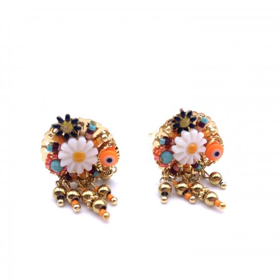  BOUCLES D'OREILLES BABY FLORA