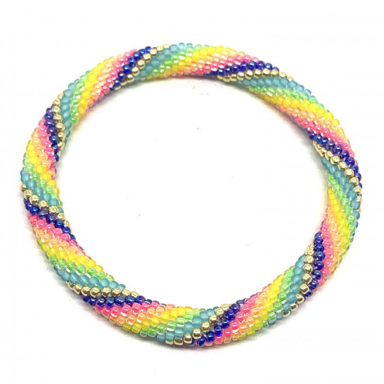 BRACELET DONUTS RAINBOW