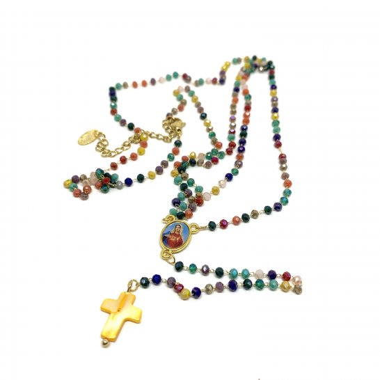 MARIA ROSARY NECKLACE