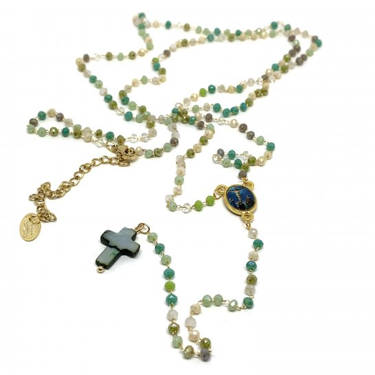 MARIA ROSARY NECKLACE