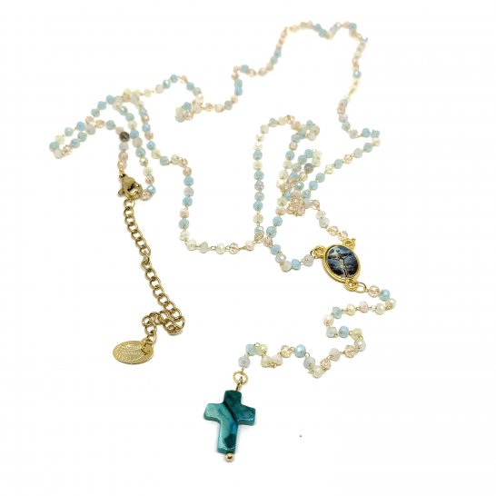 MARIA ROSARY NECKLACE