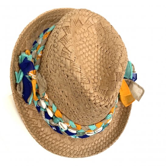 Bohemian Raphia Hat