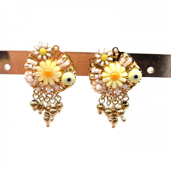  BOUCLES D'OREILLES BABY FLORA