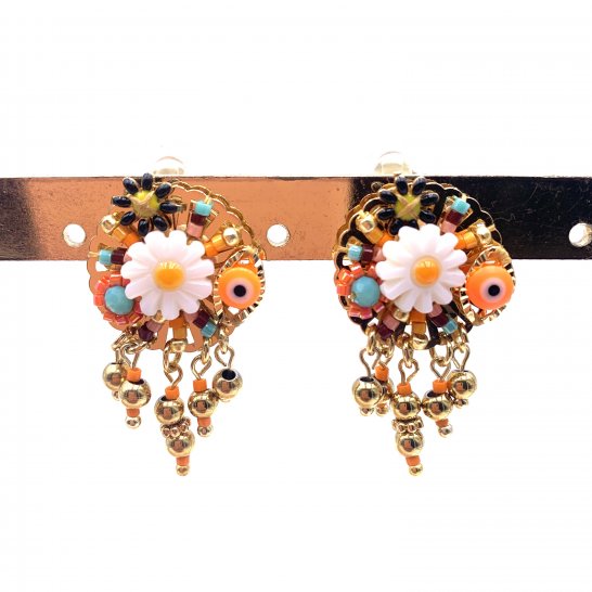  BOUCLES D'OREILLES BABY FLORA