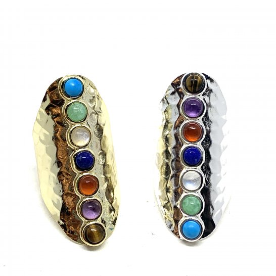 Golden chakra ring