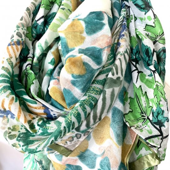  OVERSIZE MULTICOLORED SCARF