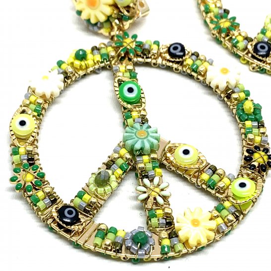 PEACE FLOWER EARRINGEN