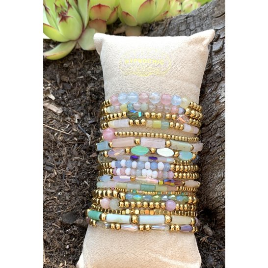 YASMINE PASTEL ARMBANDENSET