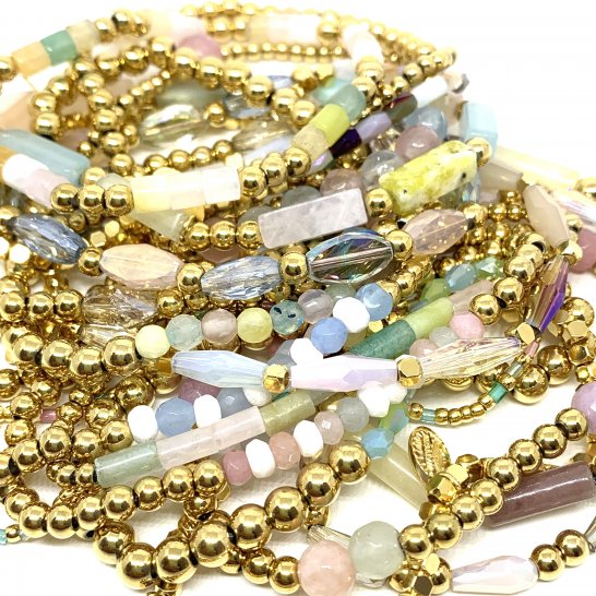 YASMINE PASTEL BRACELET SET